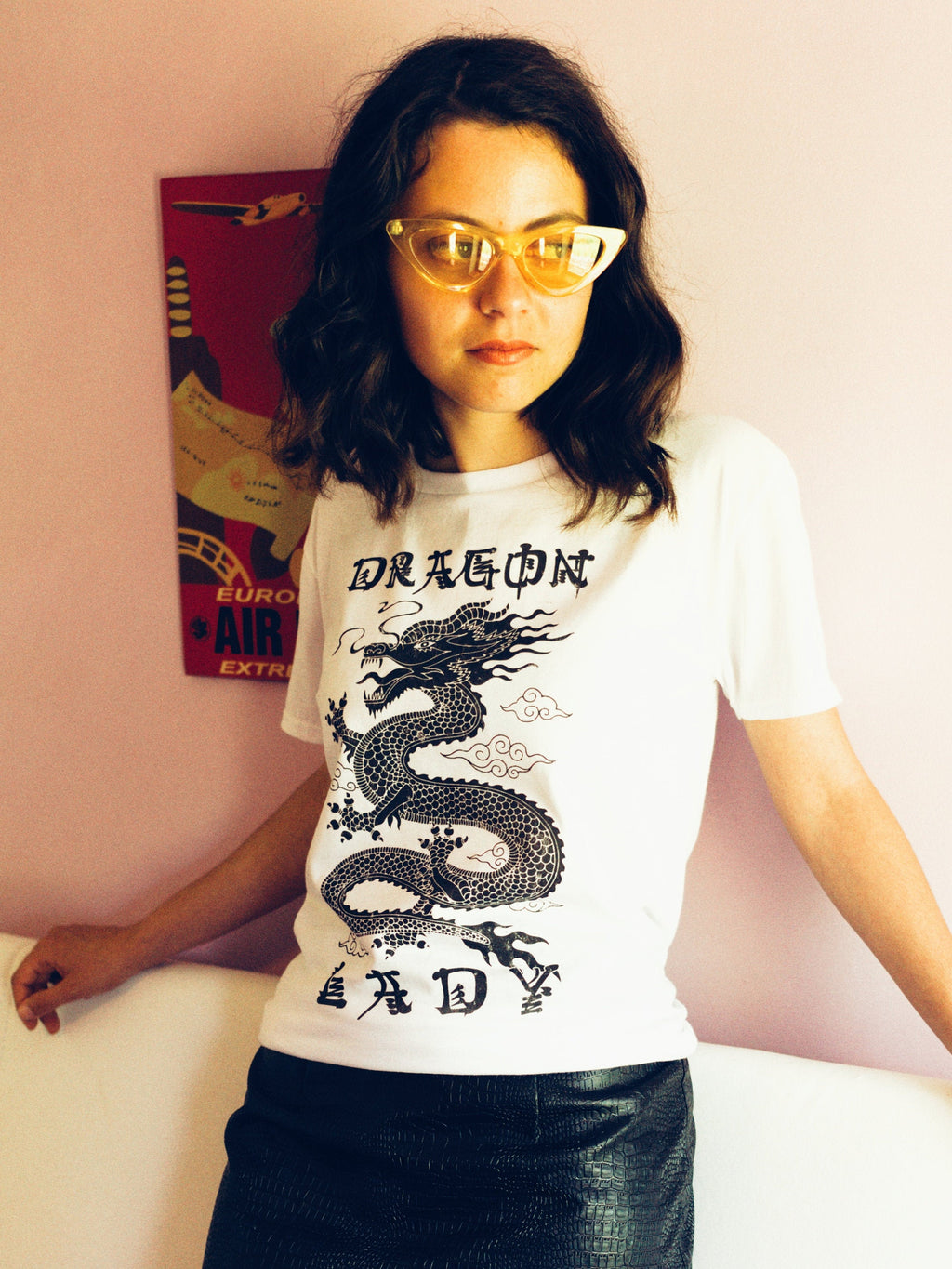 Dragon Lady Tee - White