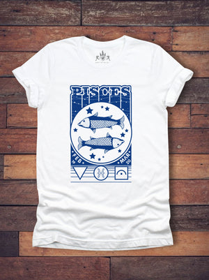 Zodiac Tee Range - White
